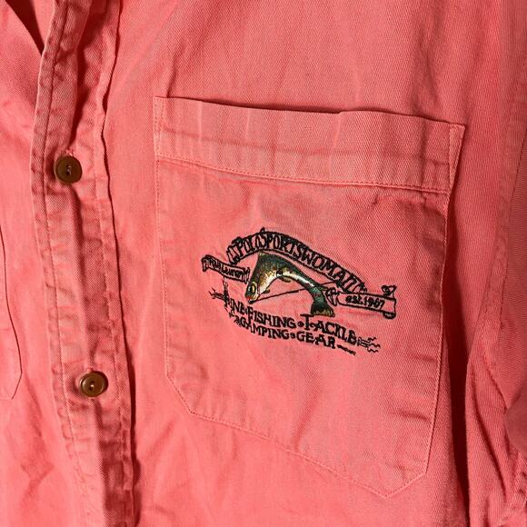 Vintage Ralph‎ Lauren Country Fisherman Button Down Women’s Medium - Picture 4 of 6